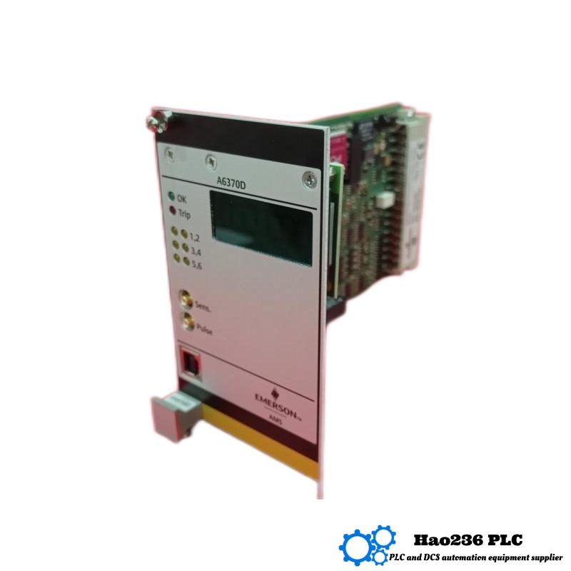 Emerson A6370D Overspeed Protection Monitor AMS 6300 SIS Series