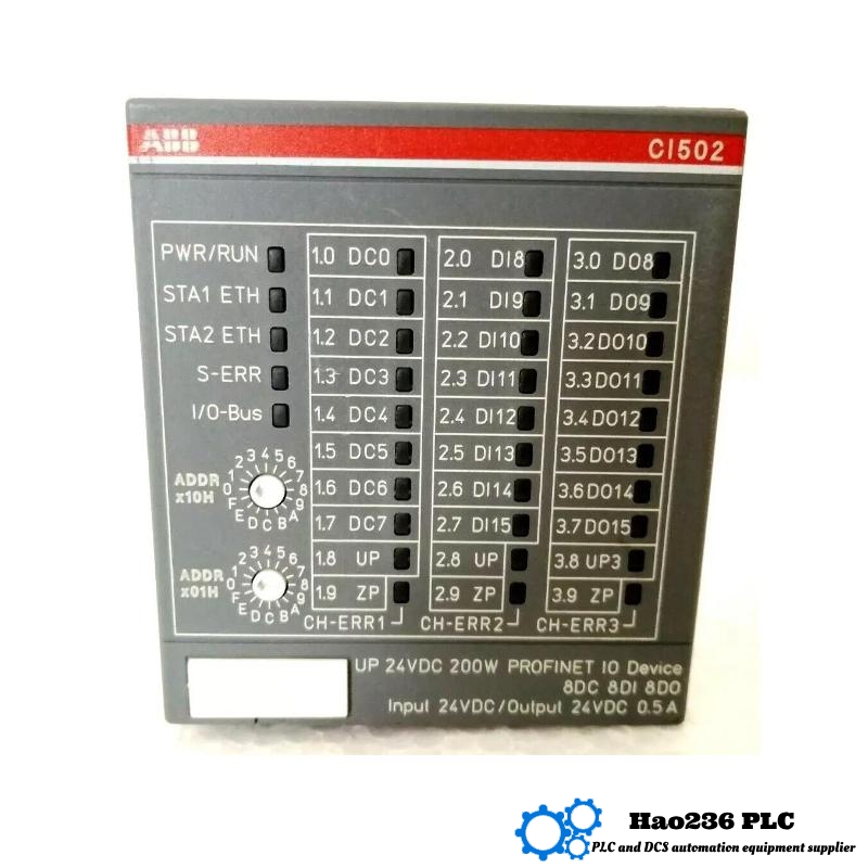 ABB CI502-PNIO 1SAP220700R0001 S500 Interface Module S500 I/O series