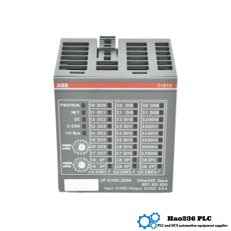 ABB CI512-ETHCAT 1SAP221000R0001 S500 Interface Module S500 series