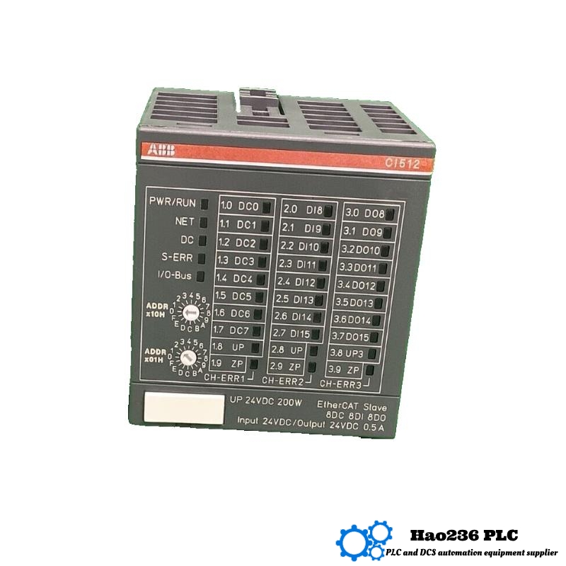 ABB CI512-ETHCAT 1SAP221000R0001 S500 Interface Module S500 series