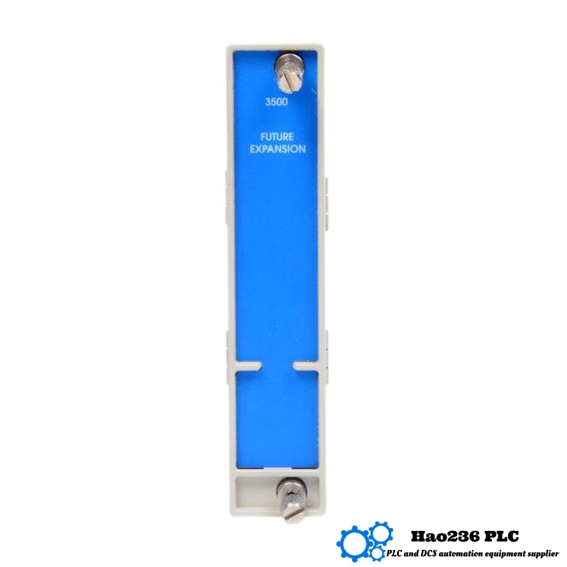 Bently Nevada 128276-01 Half-Height Future Expansion Panel 3500 Series