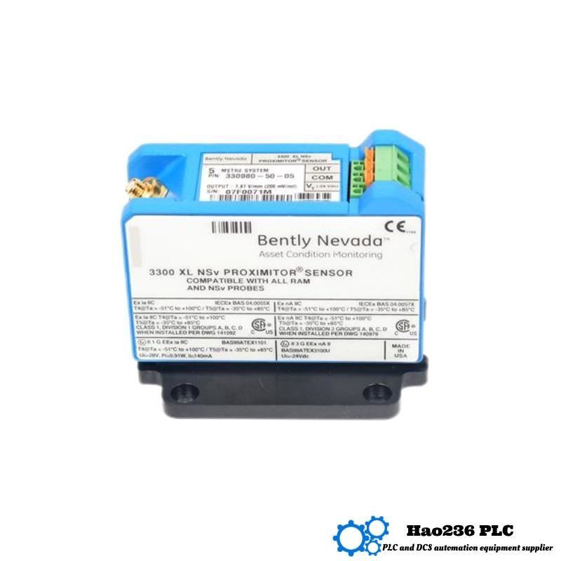 Bently Nevada 330980-50-05 3300 XL NSv Proximitor Sensor 3300 XL NSv series