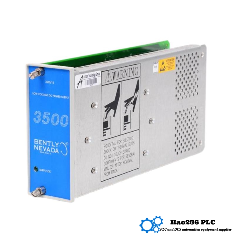 Bently Nevada 3500/15 114M5330-01 Low Voltage DC Power Supply Module 3500 Series