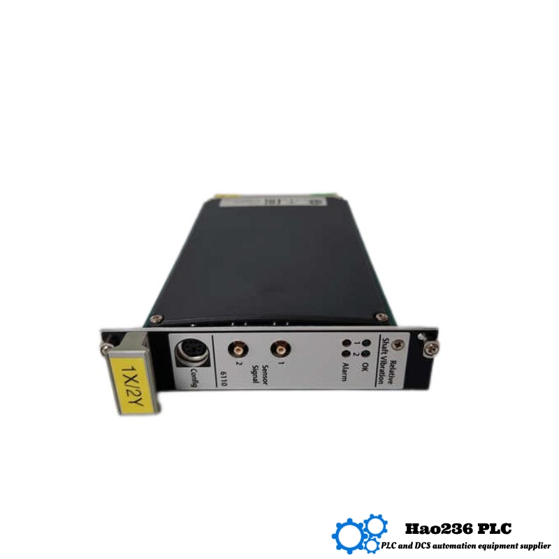 Emerson A6110 Shaft Relative Vibration Monitor Vibration Monitoring Series