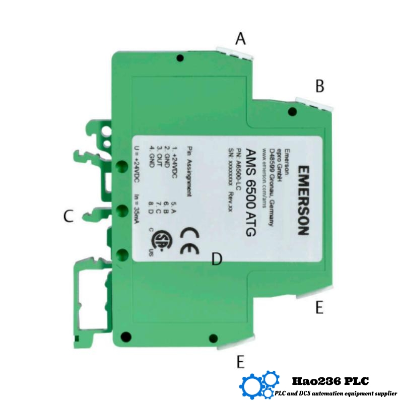 Emerson A6500-LC LVDT Converter A6500 Series