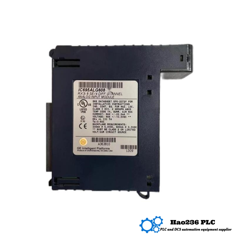 GE IC695ALG608 Non-Isolated Analog Current or Voltage Input Module RX3i series