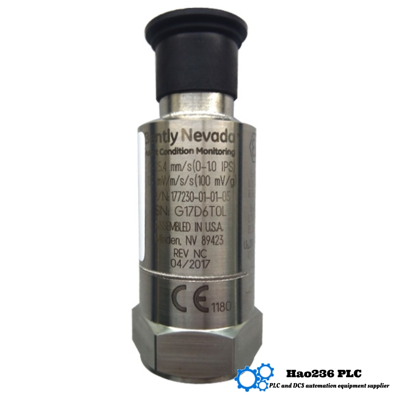 Bently Nevada 177230-01-01-05 Seismic Sensor