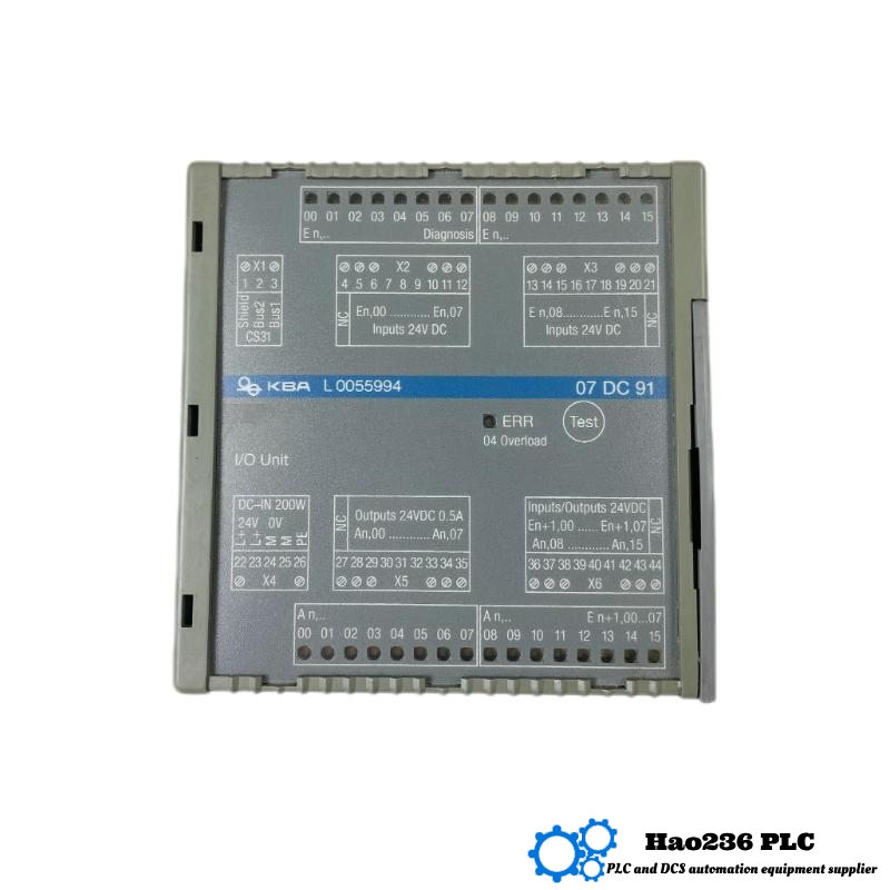 ABB 07DC91 GJR5251400R3202 Digital I/O Module AC500 series