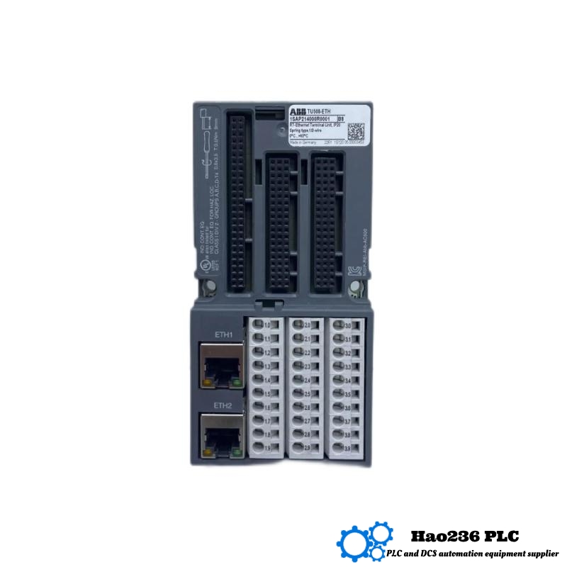 ABB TU508-ETH 1SAP214000R0001 Interface Terminal Unit S500 Series