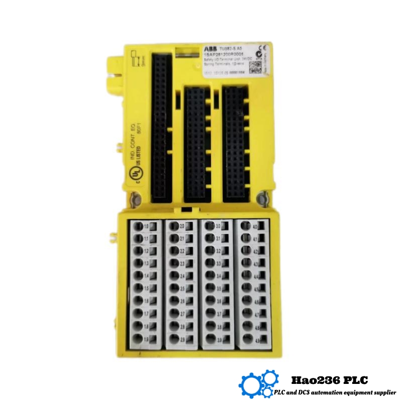 ABB TU582-S 1SAP281200R0001 S500 I/O Terminal Unit S500 Series
