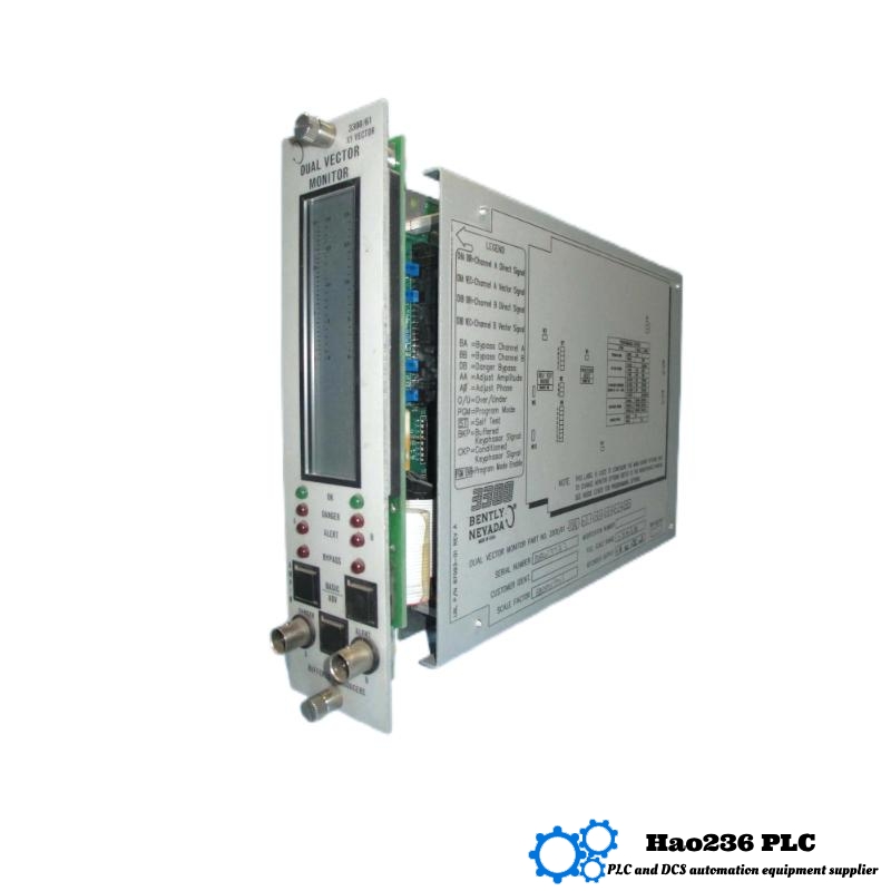 Bently Nevada 3300/61-04-01-01-00-00-00 Dual-Vector Display Unit