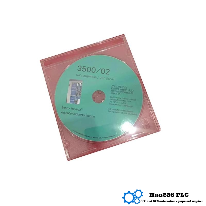 Bently Nevada 3500/02 129133-02 Rack Configuration Software 3500 Series