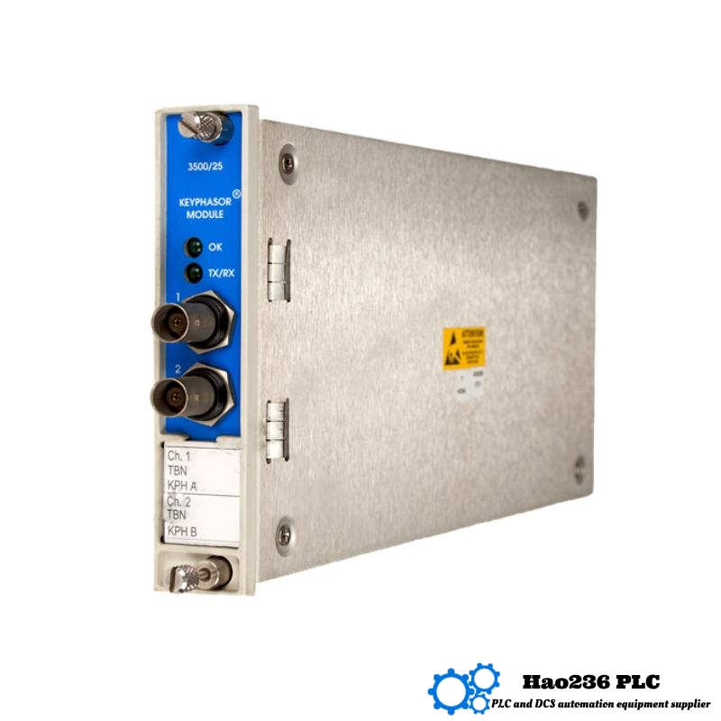 Bently Nevada 3500/25-02-01-00 Enhanced Keyphasor Module 3500 Series