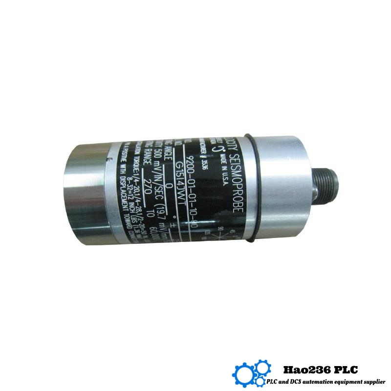 Bently Nevada 9200-01-01-10-00 Dual-Channel Velocity Seismic Sensor 9200 Series