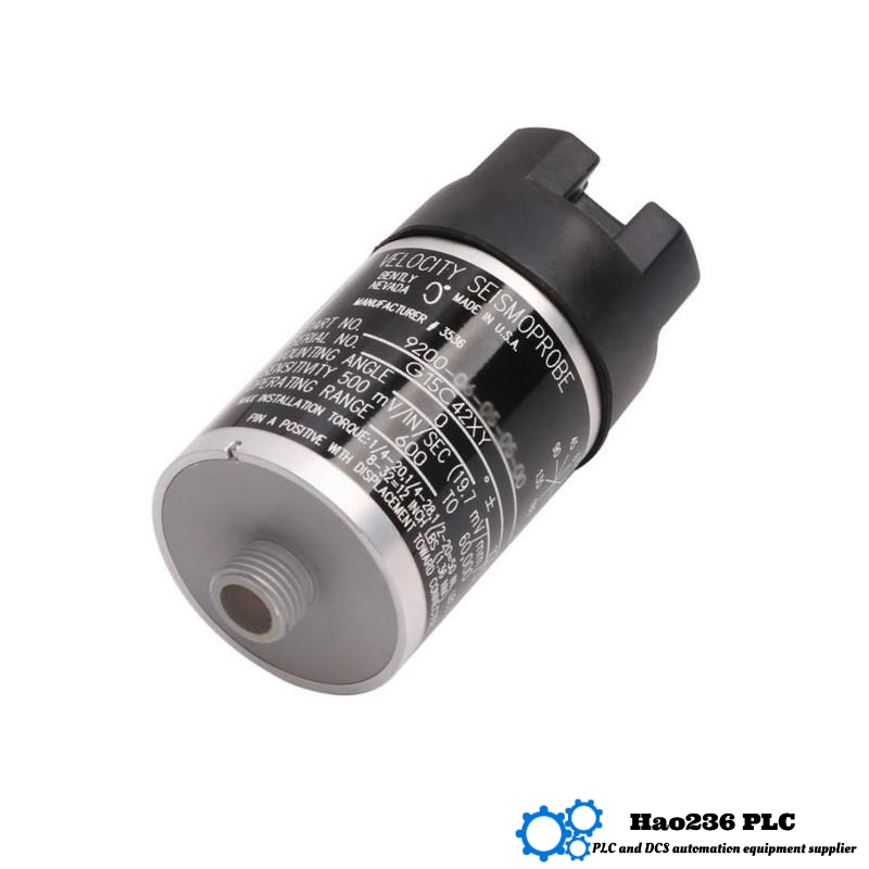 Bently Nevada 9200-01-02-02-00 Dual-Wire Velocity Seismic Sensor 9200 Series
