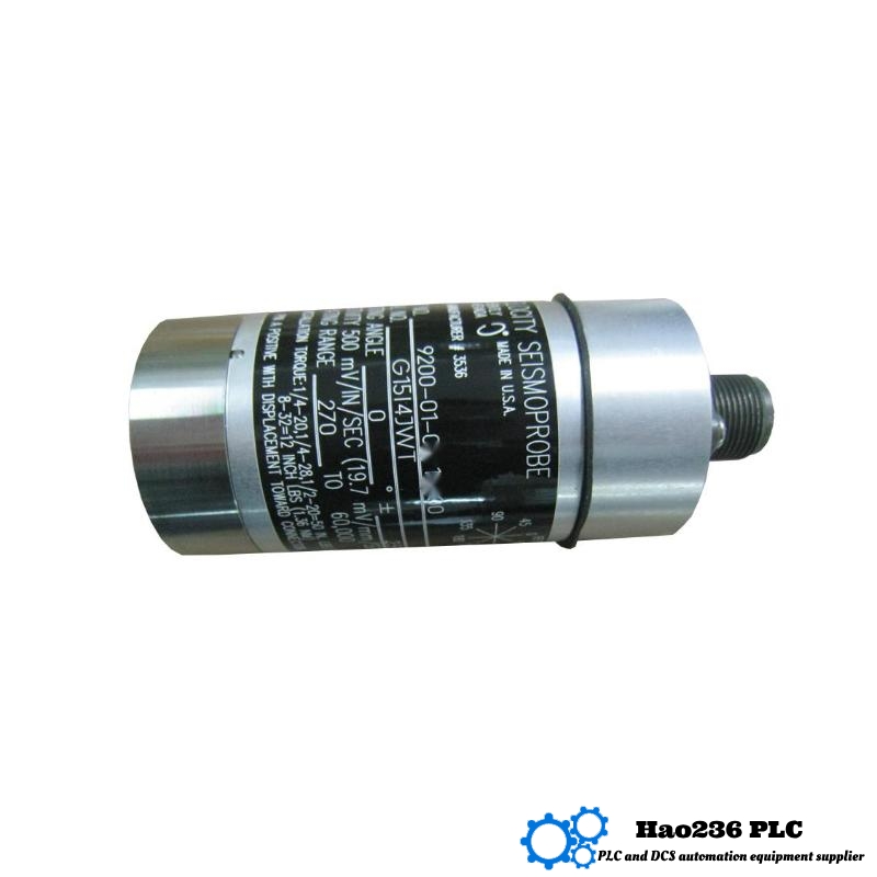 Bently Nevada 9200-01-02-02-00 Dual-Wire Velocity Seismic Sensor 9200 Series