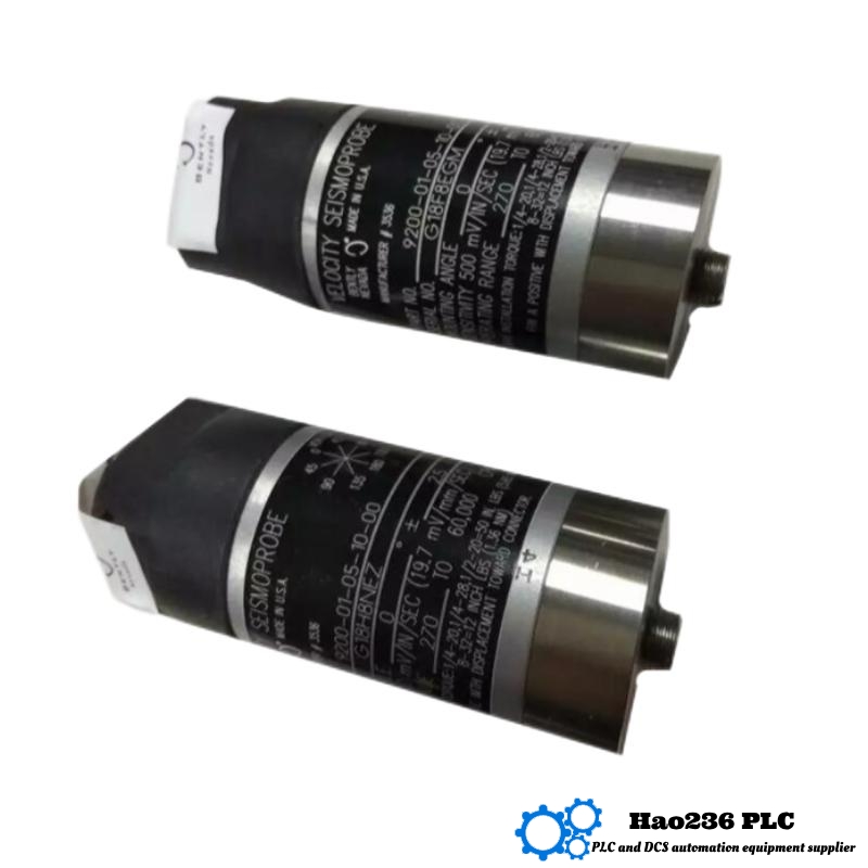 Bently Nevada 9200-01-05-10-00 Dual-Wire Velocity Seismic Sensor 9200 Series