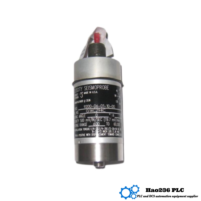 Bently Nevada 9200-06-02-10-00 Dual-Wire Velocity Seismic Sensor 9200 Series
