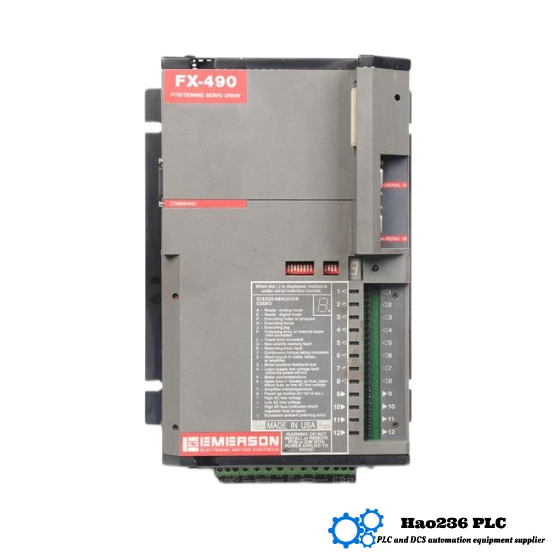 Emerson FX-490 Positioning Servo Drive FX Series