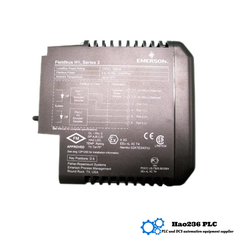 Emerson KJ3002X1-BD1 12P1033X102 Terminal Module Unit DeltaV Series