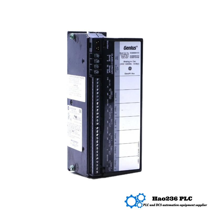 GE IC660BBA100 Analog I/O Module RX3i Control System Series