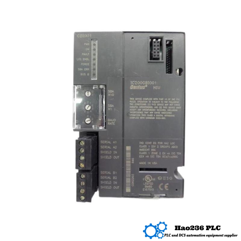 GE IC200GBI001 Network Interface Module Versamax Series