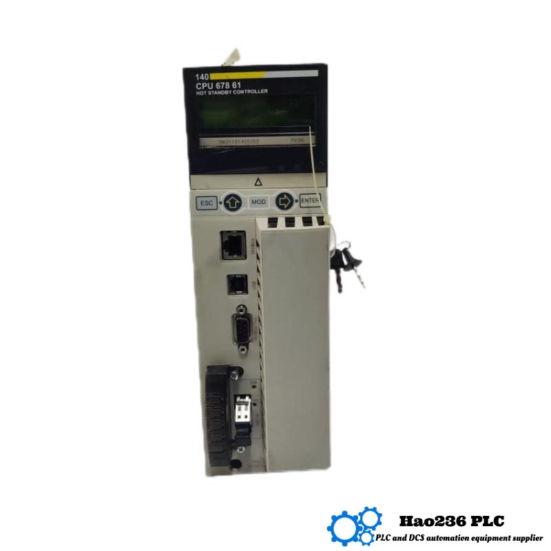 Schneider 140CPU67861 Unity Hot-Standby Processor with Multi-Mode Ethernet Modicon Quantum series