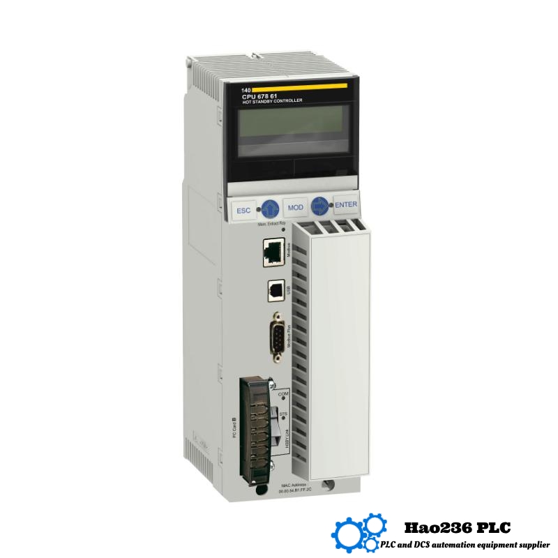 Schneider 140CPU67861 Unity Hot-Standby Processor with Multi-Mode Ethernet Modicon Quantum series
