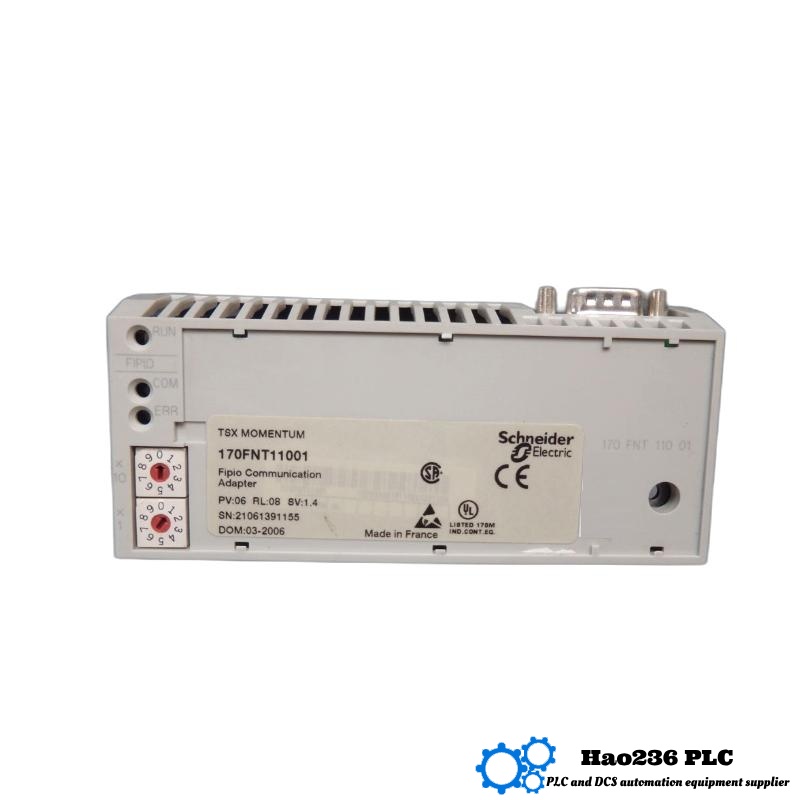 Schneider 170FNT11001 FIPIO Communication Adapter Modicon Momentum series
