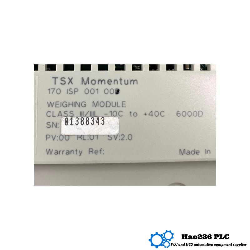 Schneider 170ISP00100 Weight Module Modicon Momentum series