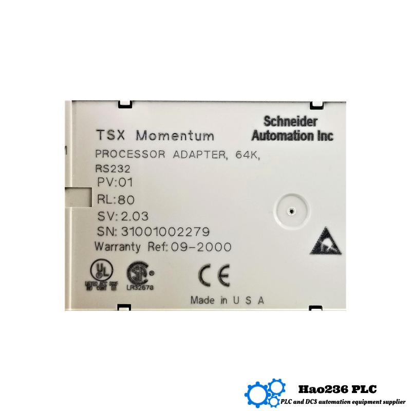 Schneider 171CCS70000 M1/M1E Processor Adapter Modicon Momentum series
