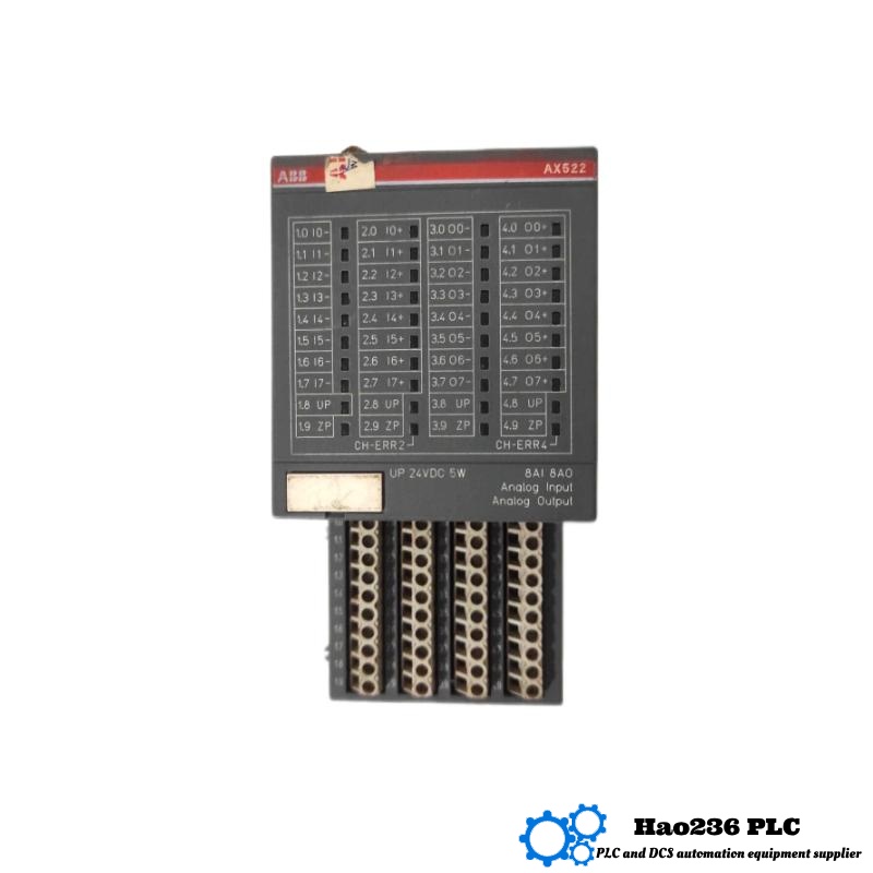 ABB AX522 1SAP250000R0001 Analog Input/Output Module