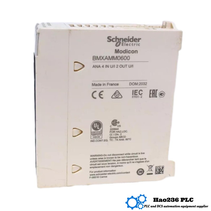 Schneider BMXAMM0600 Hybrid Analog I/O Module Modicon X80 Series