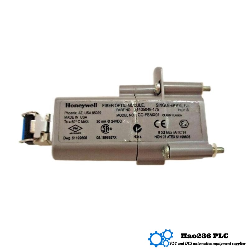 Honeywell CC-FSMX01 51405048-175 Single-Mode Fiber Optic Module