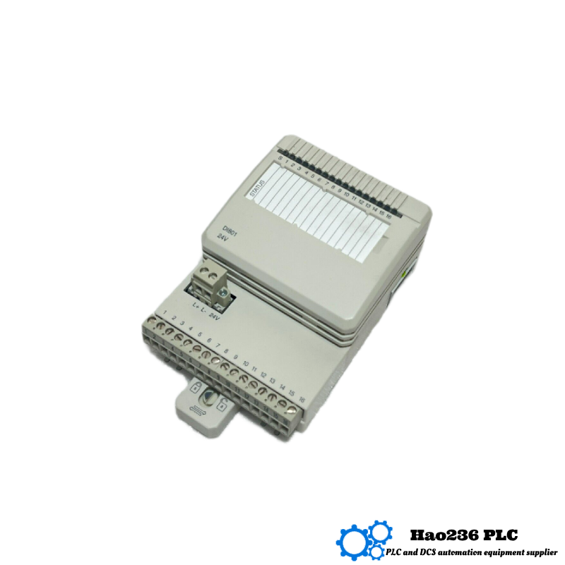 ABB DI801 3BSE020508R1 16-Channel 24 V Digital Input Module