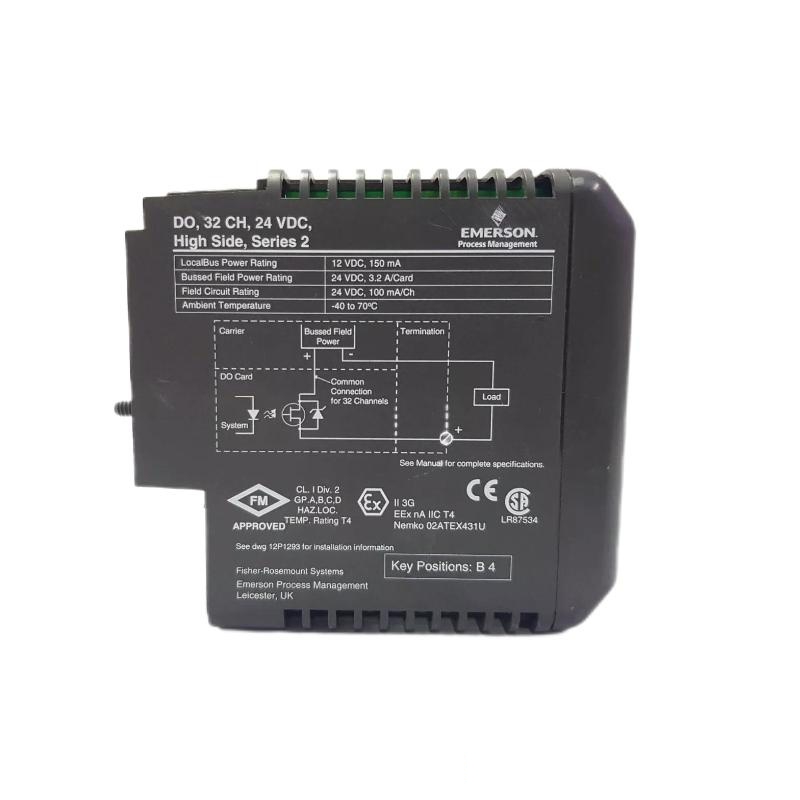 Emerson KJ3206X1-BA1 Power Supply Module DeltaV Series