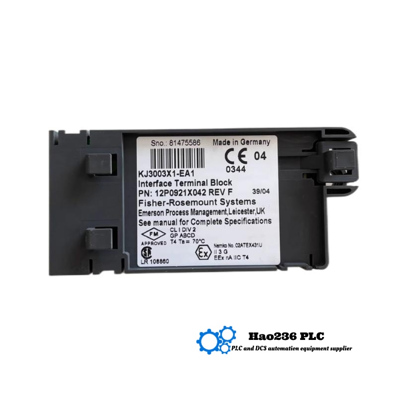 Emerson KJ3003X1-EA1 Serial Interface Terminal Block DeltaV series