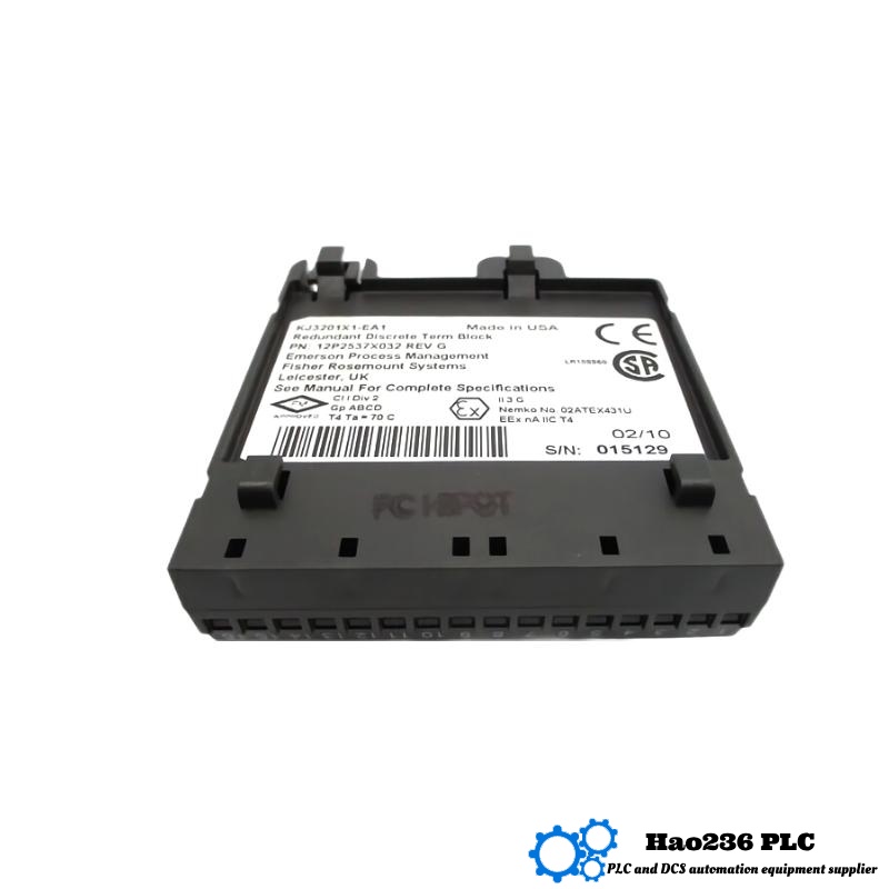 Emerson KJ3201X1-EA1 Redundant Discrete Terminal DeltaV series