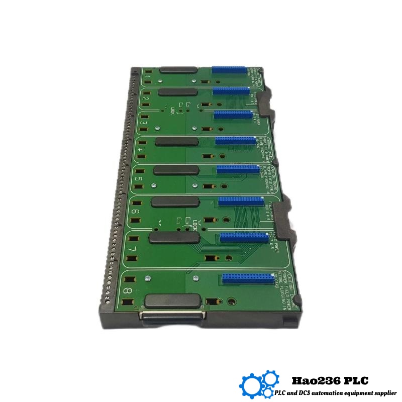 Emerson KJ4001X1-BE1 12P0818X072 I/O 8-Wide Carrier with Shield Bar DeltaV Series