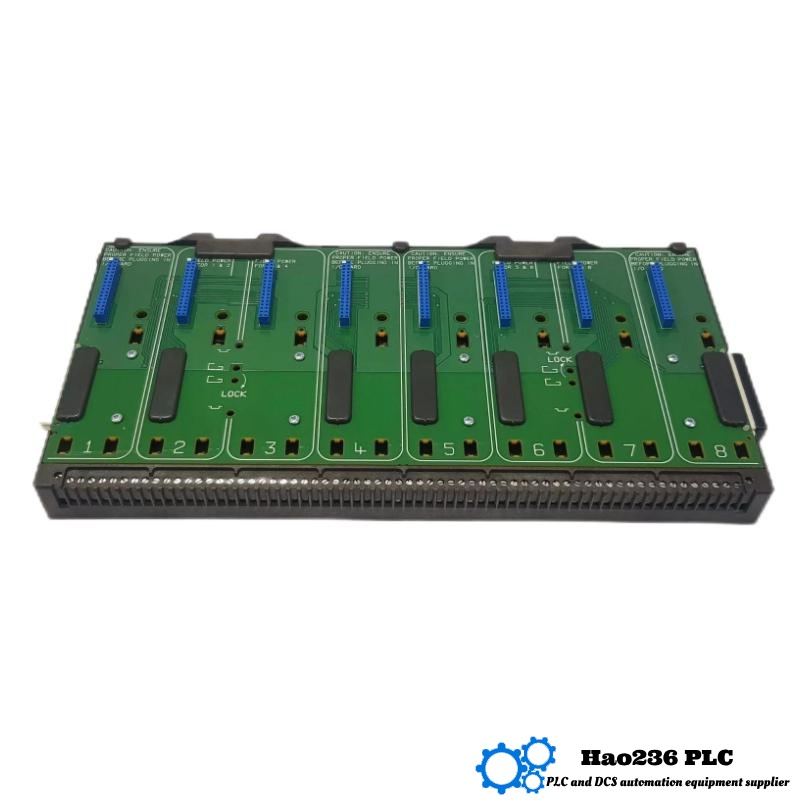 Emerson KJ4001X1-BE1 12P0818X072 I/O 8-Wide Carrier with Shield Bar DeltaV Series