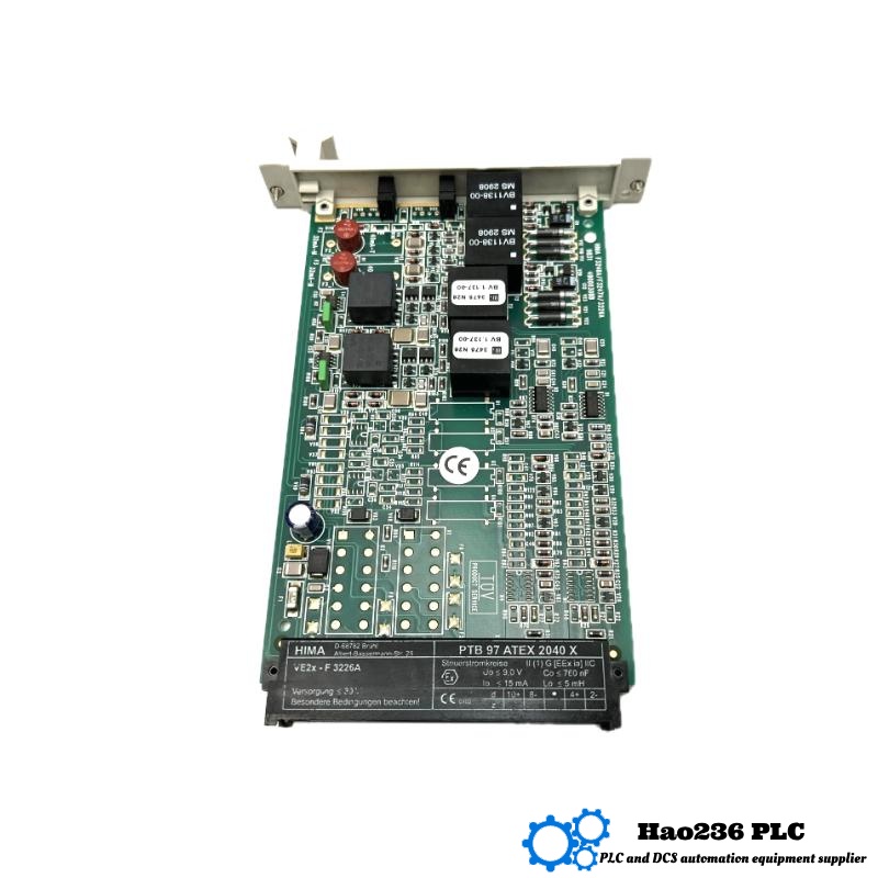 HIMA F3226A 2-Channel Safety-Related Switch Amplifier Module Planar F series