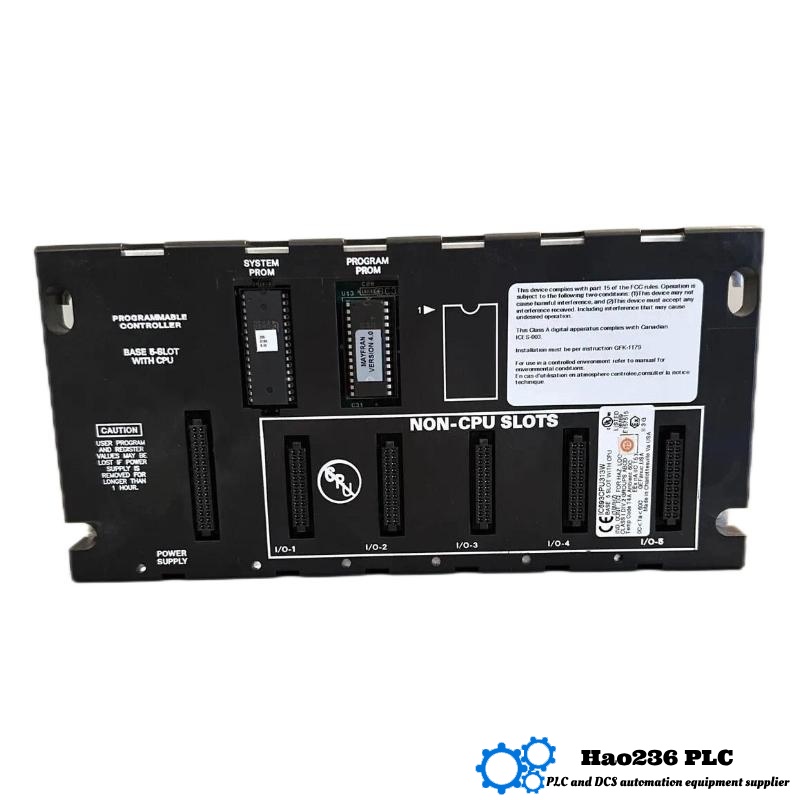 GE IC693CPU313 CPU with 5-Slot Base VersaMax Series