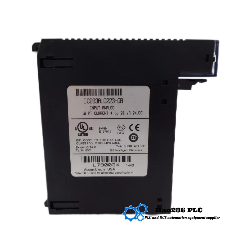 GE IC693ALG223 16-Channel Analog Current Input Module 90-30 series