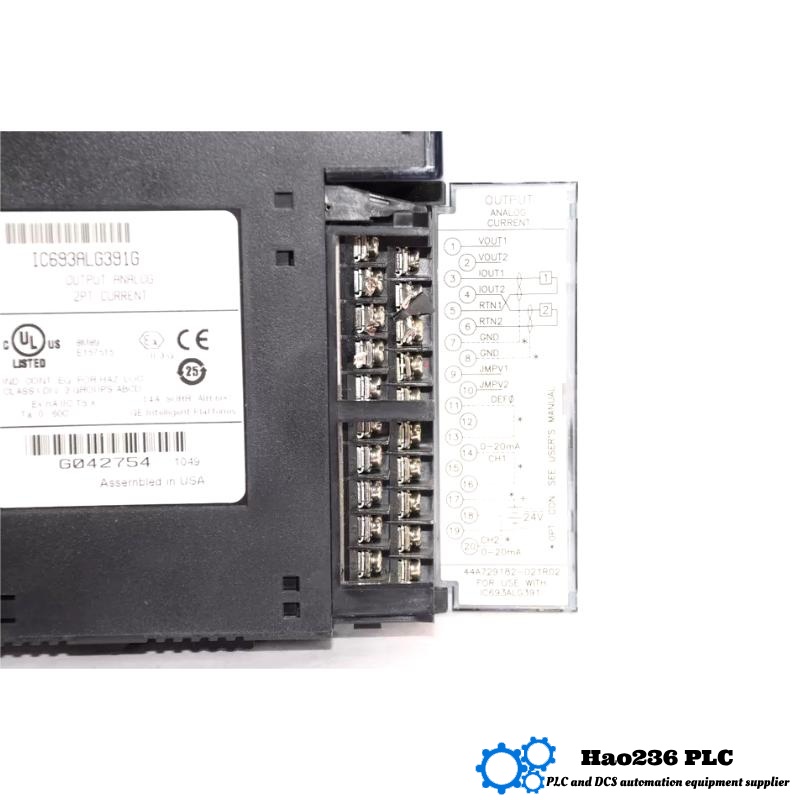 GE IC693ALG391 Analog Output Module 90-30 Series