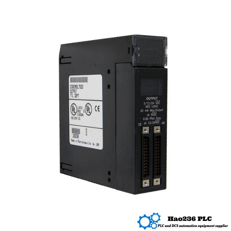 GE IC693MDL752 ម៉ូឌុលទិន្នផលតក្កវិជ្ជាវិជ្ជមាន/អវិជ្ជមាន ស៊េរី 90-30