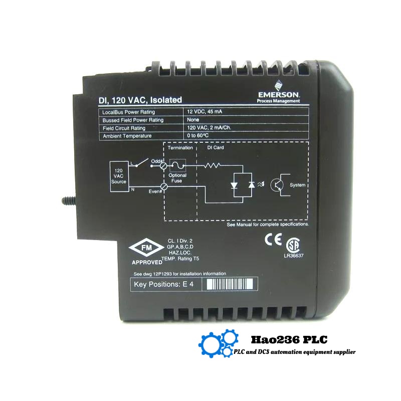 Emerson KJ3002X1-BG1 Thermocouple Analog Input Module DeltaV Series