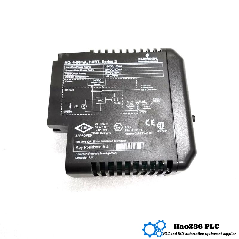 Emerson KJ3221X1-BA1 Input Module DeltaV Series