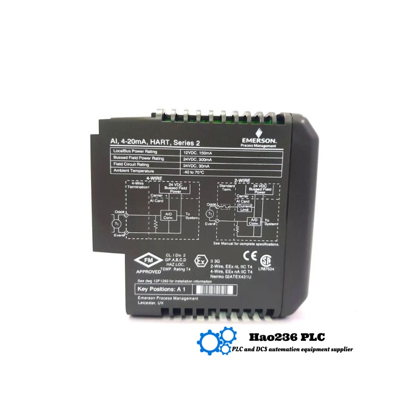 Emerson KJ3001X1-BB1 DI 8-Channel 24V DC Dry Contact Communication Module DeltaV Series