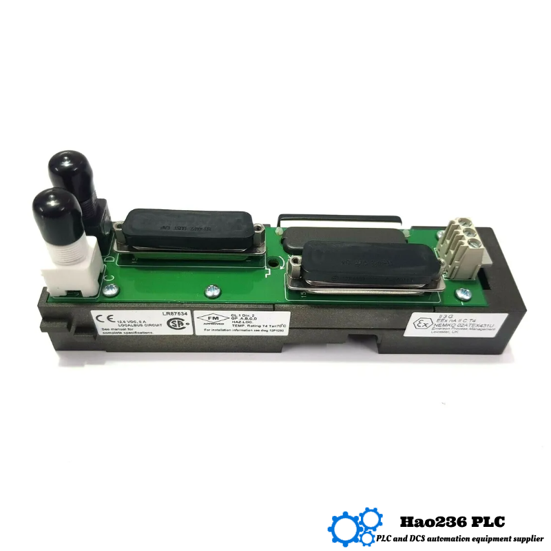 Emerson KJ4001X1-NB1 Dual Left Extender Module DeltaV™ Series