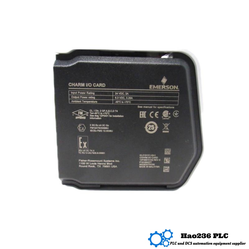 Emerson KL2101X1-BA1 Input/Output Module DeltaV series